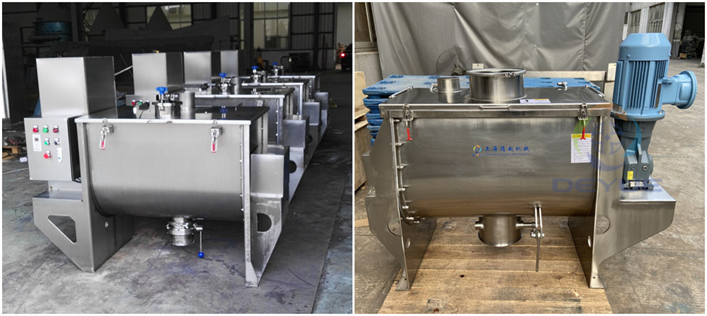 DPH槳葉螺帶混合機(jī)(圖2) DPH槳葉螺帶混合機(jī)(圖2)