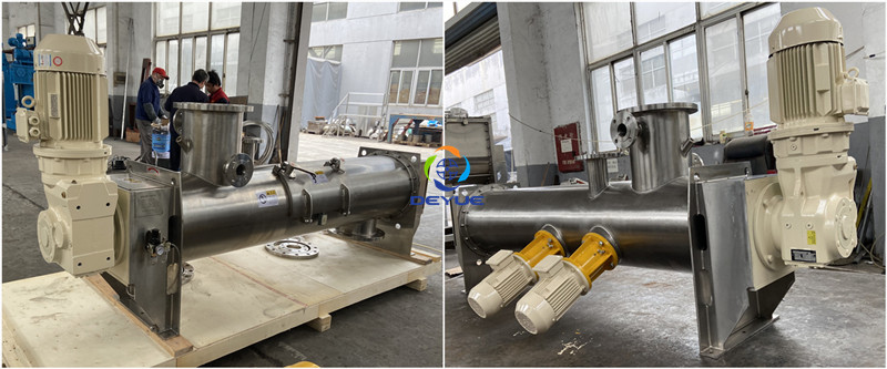 DTHX犁刀連續式混合機(圖2) DTHX犁刀連續式混合機(圖2)